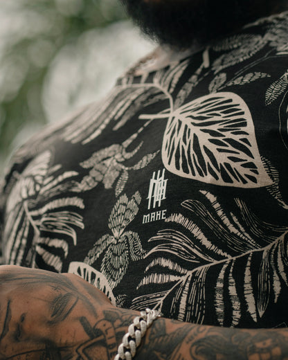 Camiseta Mahe Visco Folhas