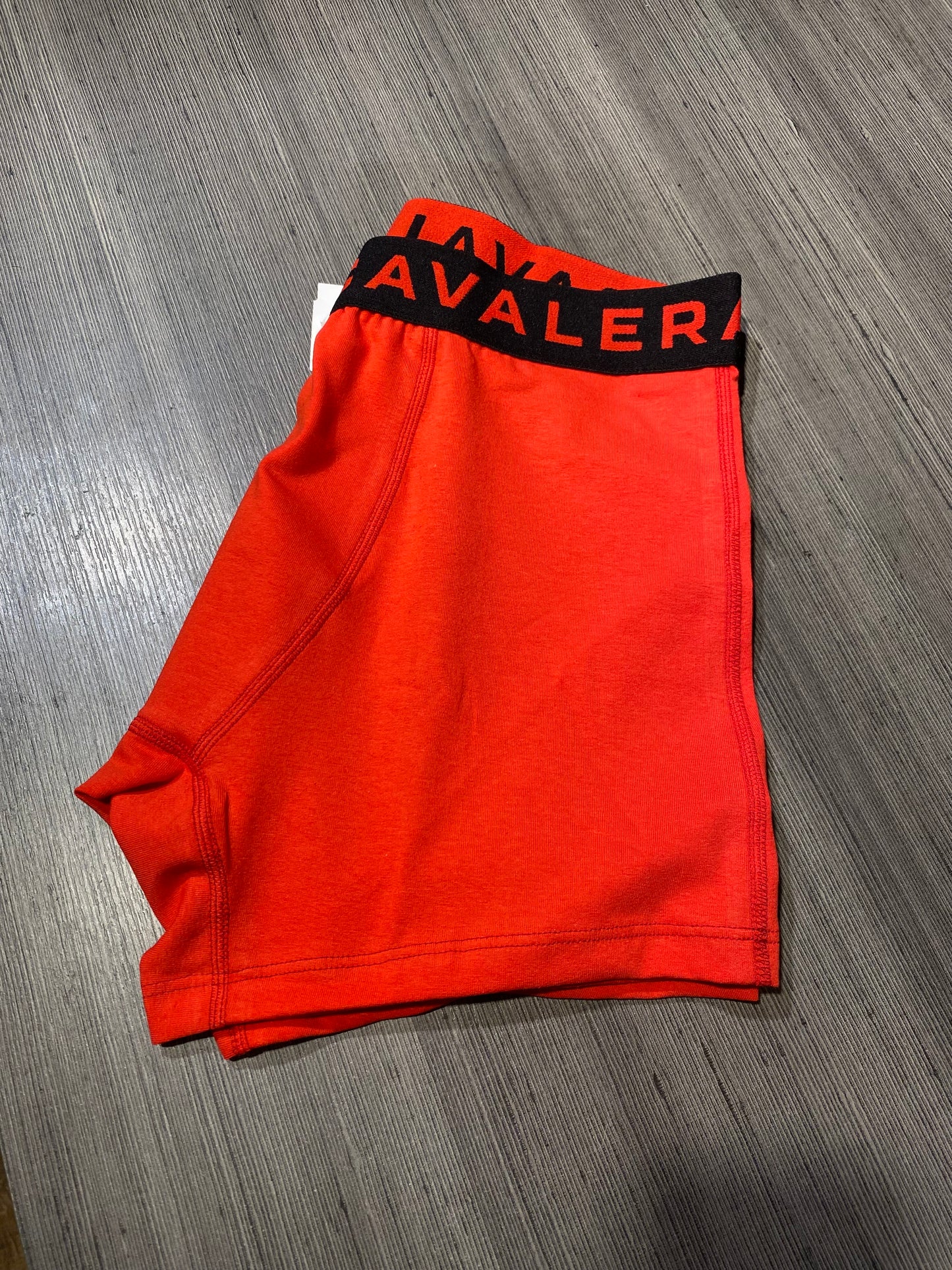 Cueca Cavalera Boxer Vermelha Logo