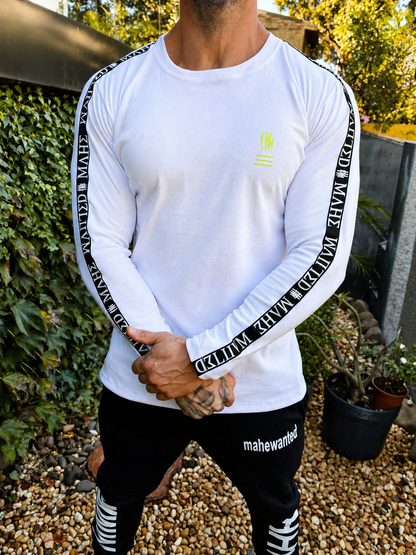 Camiseta Mahe Manga Longa Mônaco White
