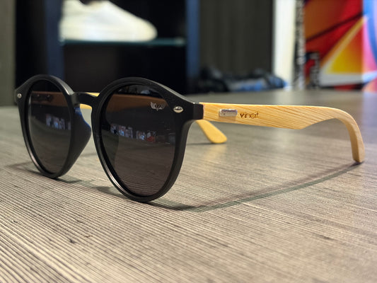 Óculos de Sol Vincit haste em Bambu