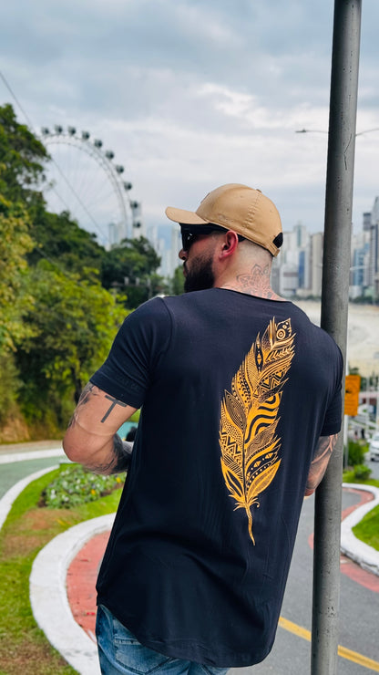 Camiseta Cali Feather Gold