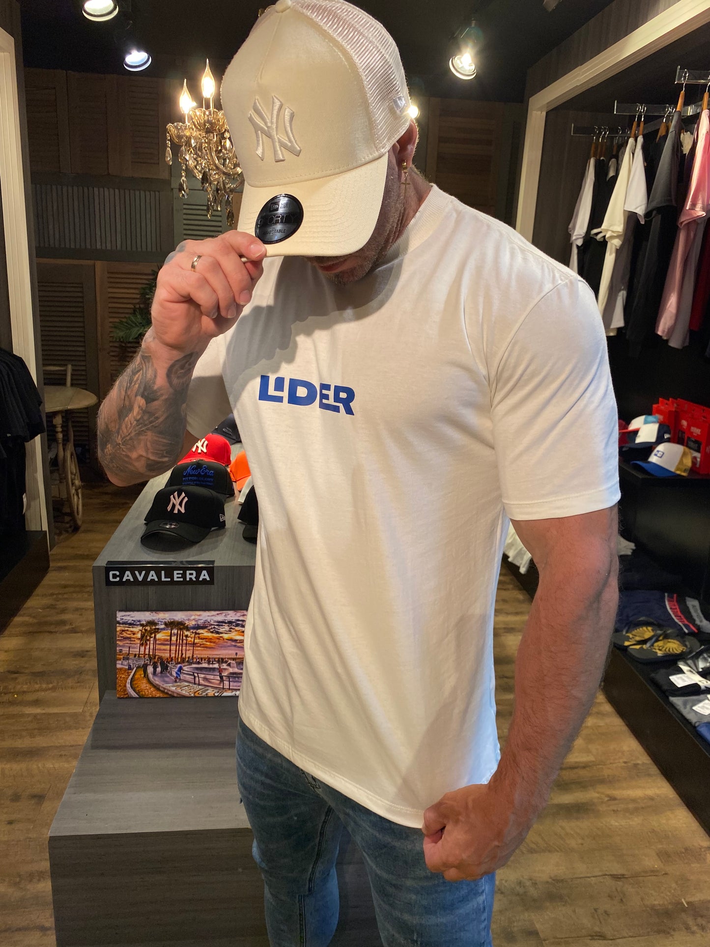 Camiseta Lider Vivaz Off White