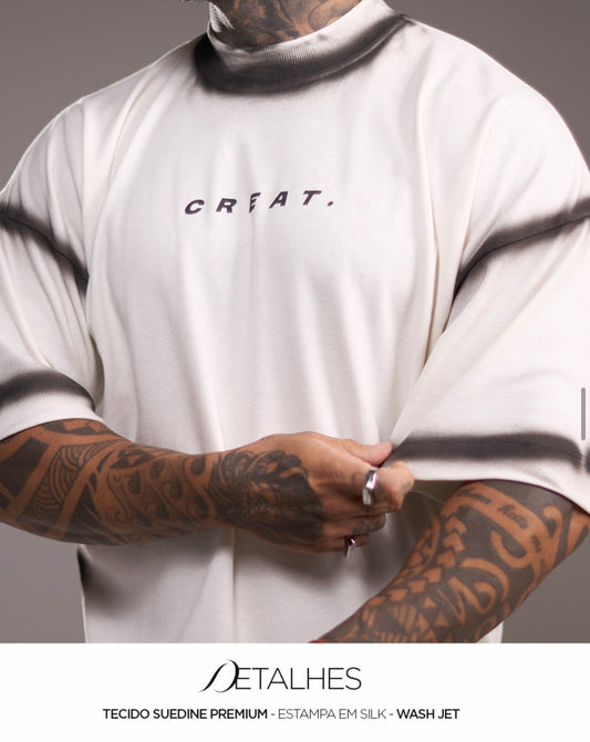 Camiseta Oversized Creat