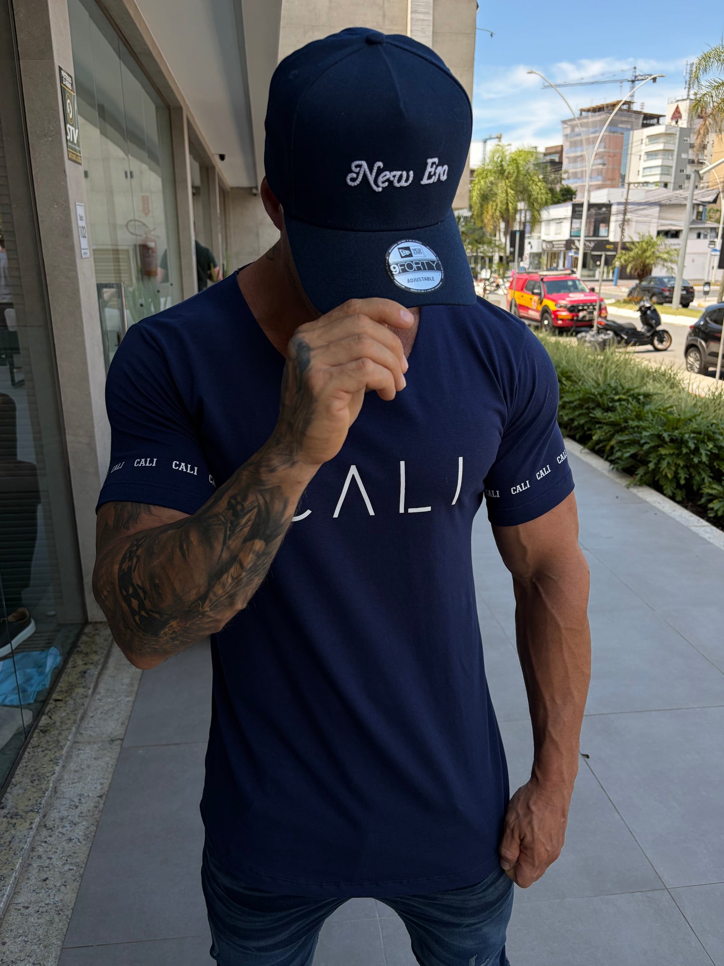 Camiseta Cali Navy Blue