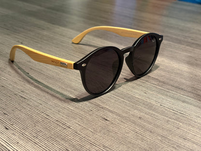 Óculos de Sol Vincit haste em Bambu