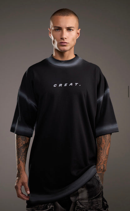 Camiseta Oversized Creat Black
