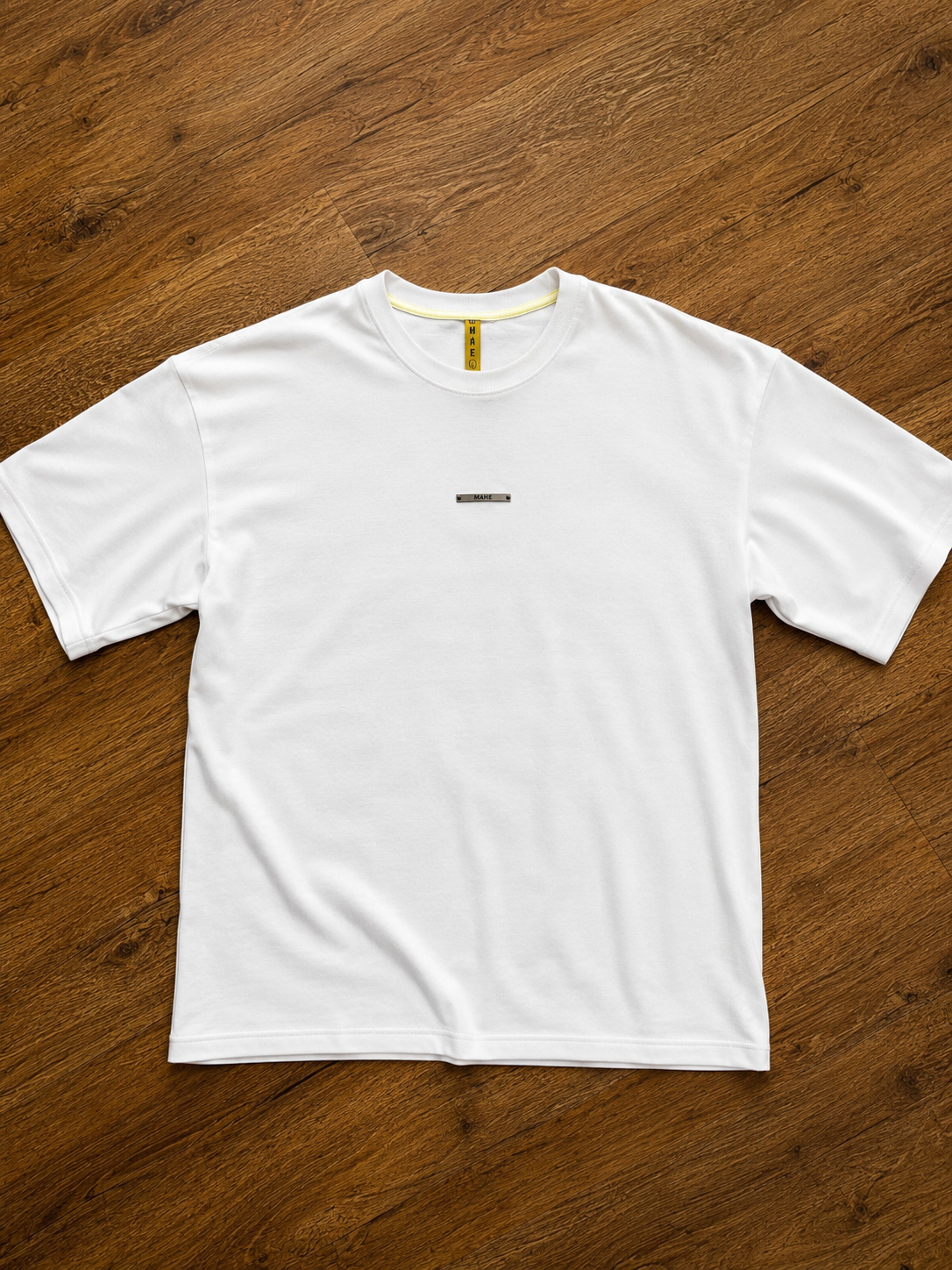 Camiseta Mahe Over Spray Paint White
