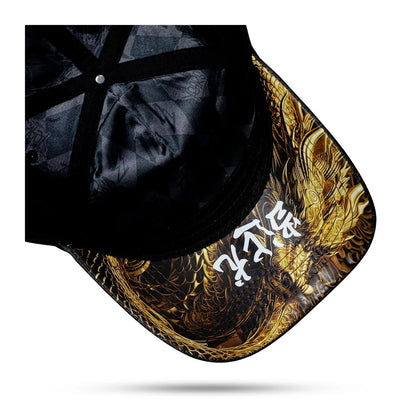 Boné Snapback Suede Preto Dang Logo