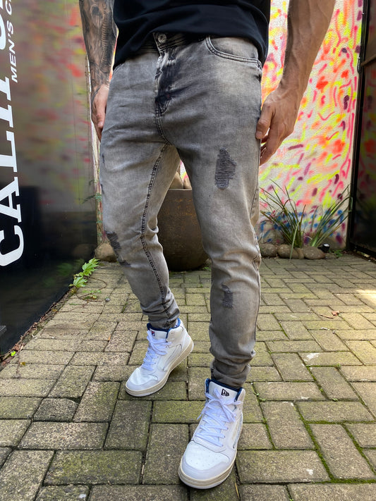 Calça Jeans Black Lixada