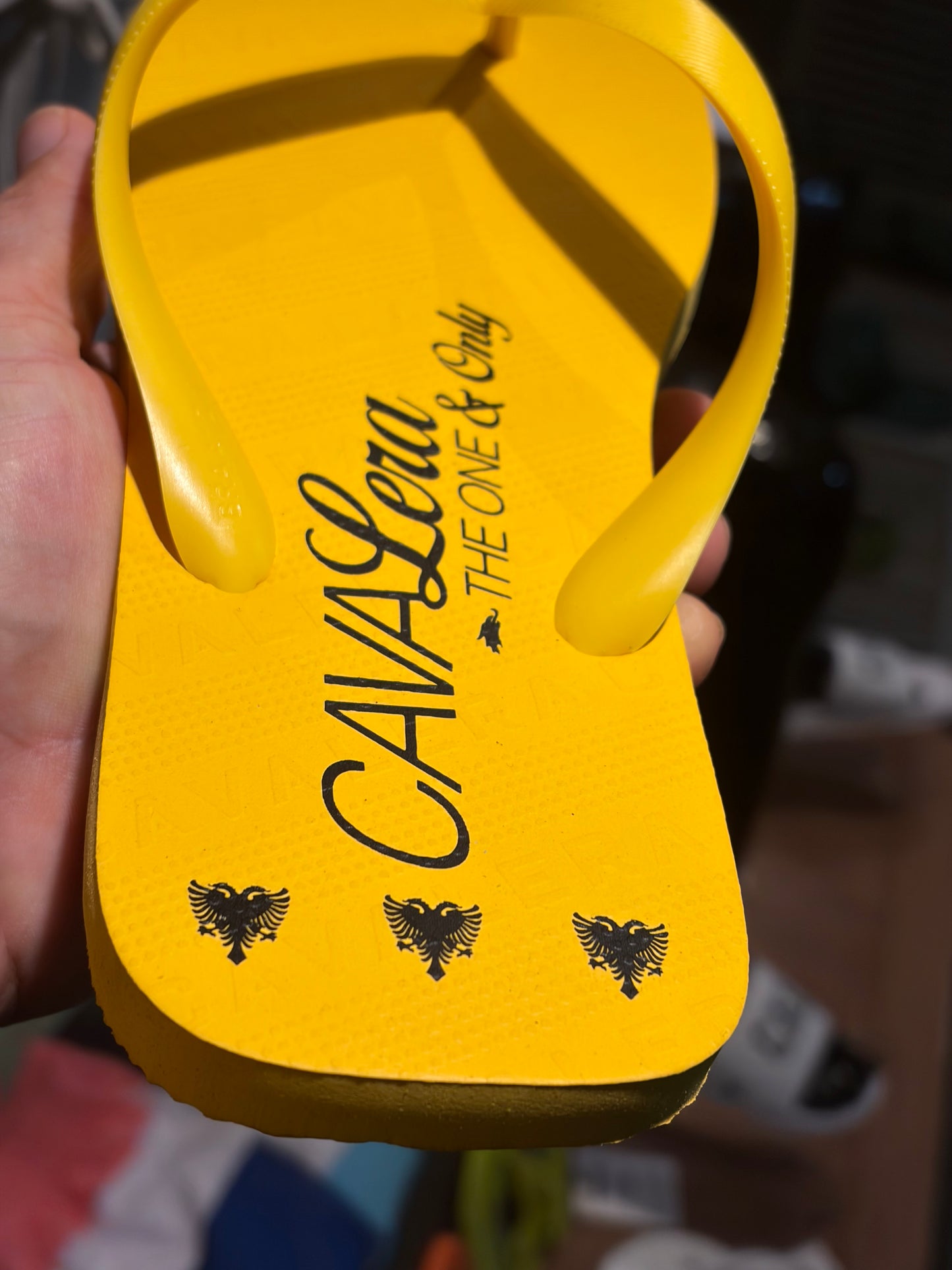 Chinelo Cavalera Yellow