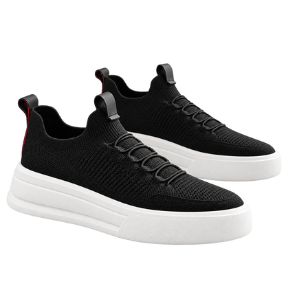 Tênis masculino casual Black White