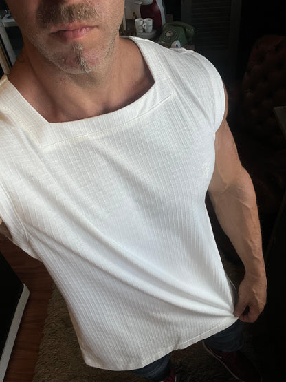 Regata Gola Quadrada Tricot