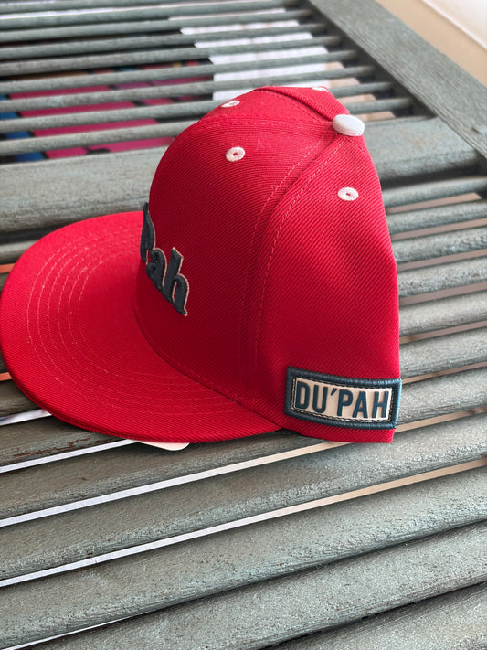 Boné Dupah Aba reta Red Snapback