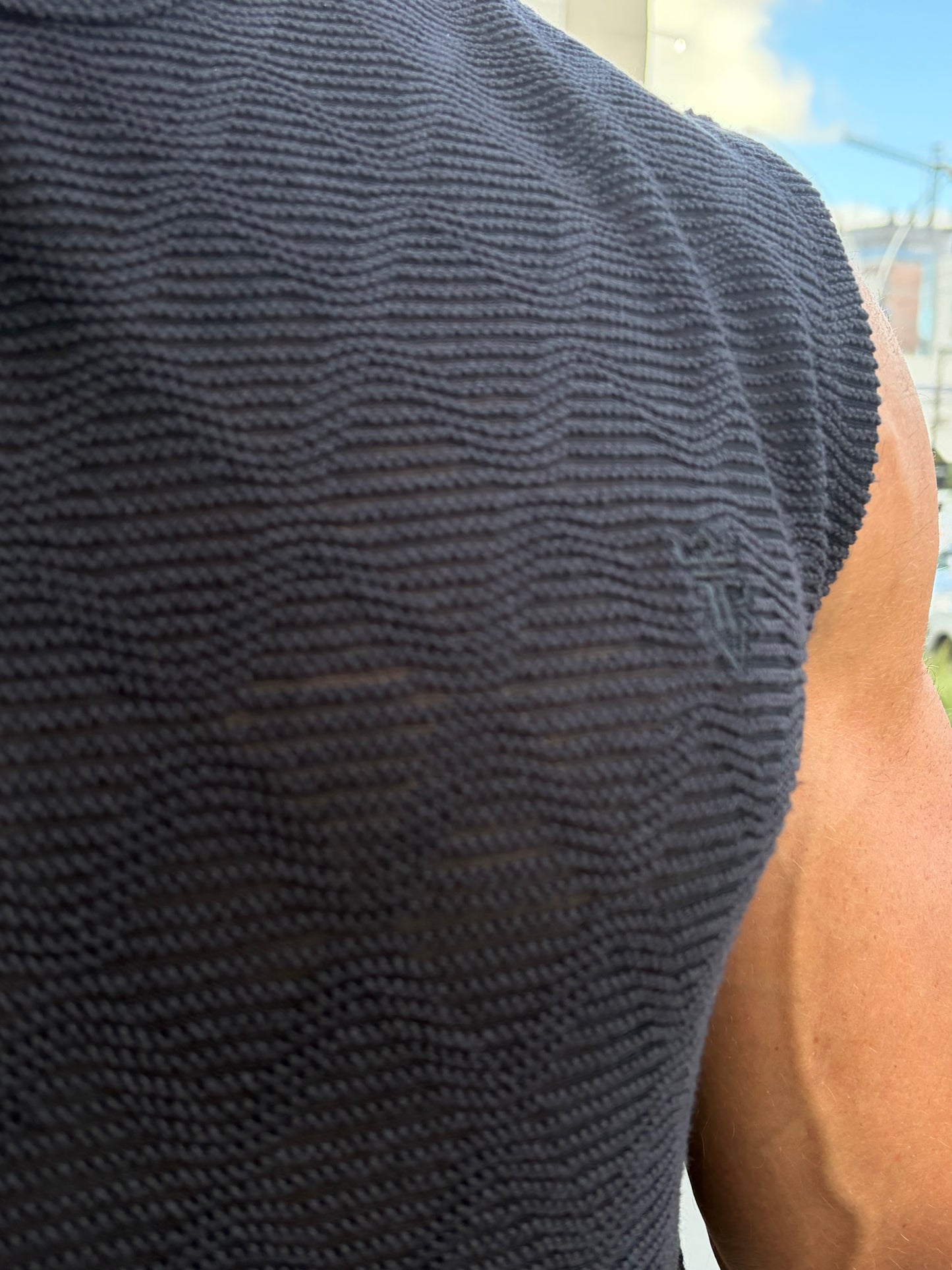 Regata Gola Tricot Losango