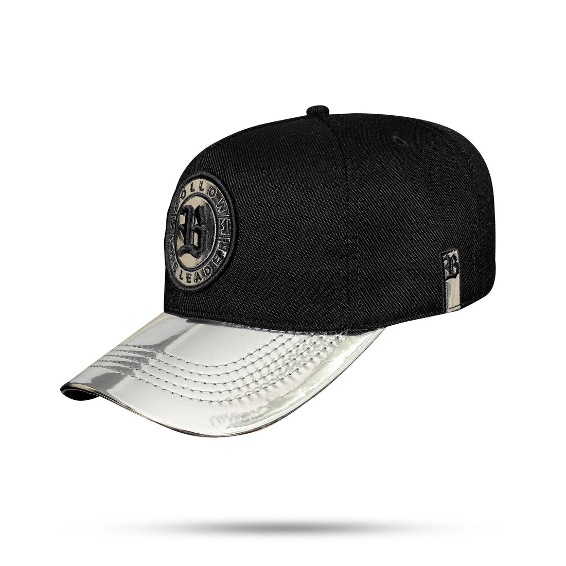 Boné Snapback Preto Follow Reflex Silver
