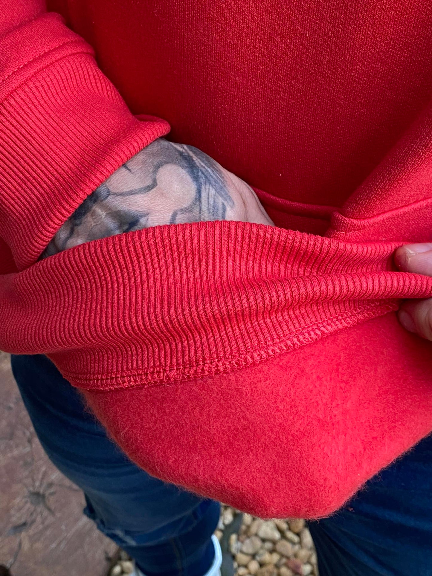 Moletom Canguru Mahe Red