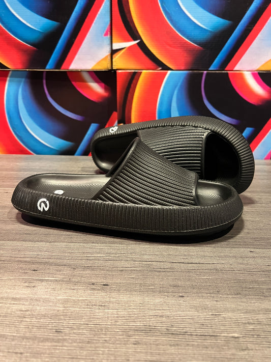 Chinelo Nuvem Preto Super Leve