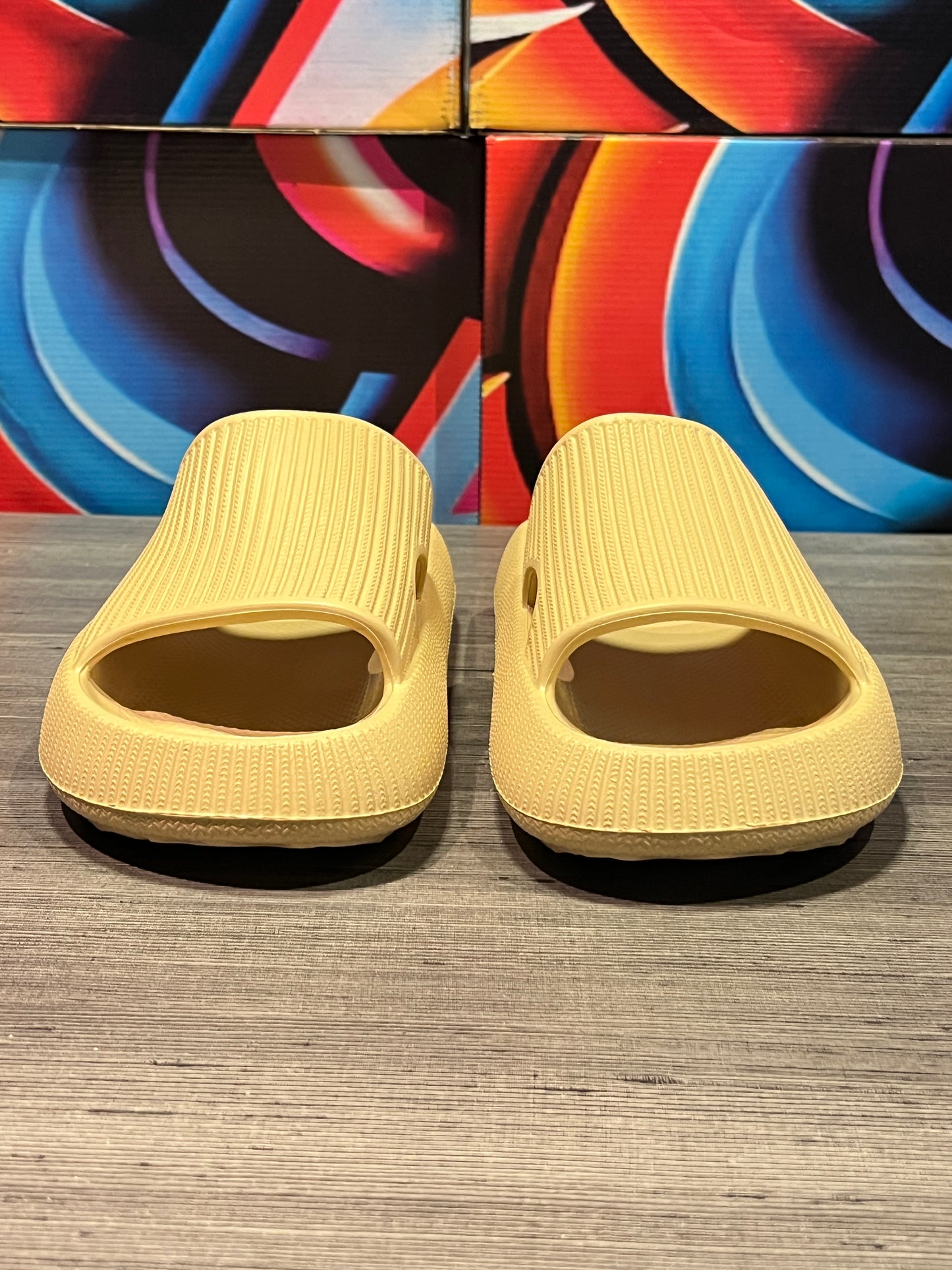 Chinelo Nuvem Bege Super Leve