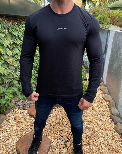 Camiseta Manga Longa Calvin Klein