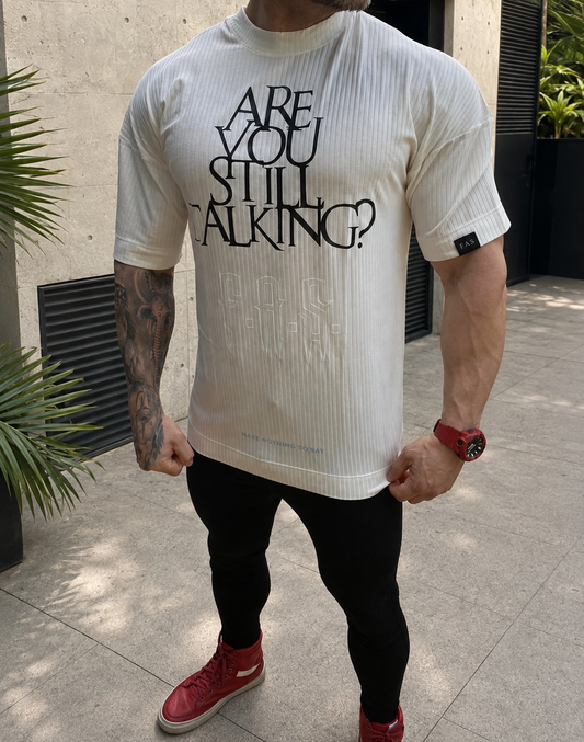 Camiseta Oversized Talking