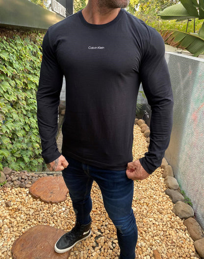 Camiseta Manga Longa Calvin Klein