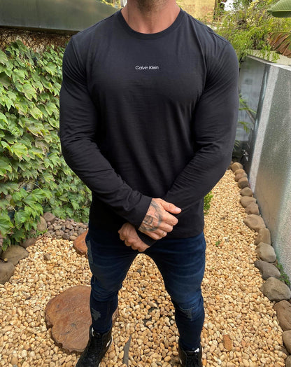 Camiseta Manga Longa Calvin Klein
