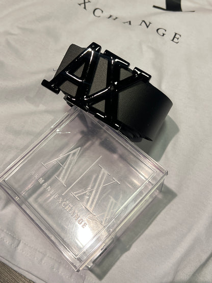 Cinto em Couro AX Black