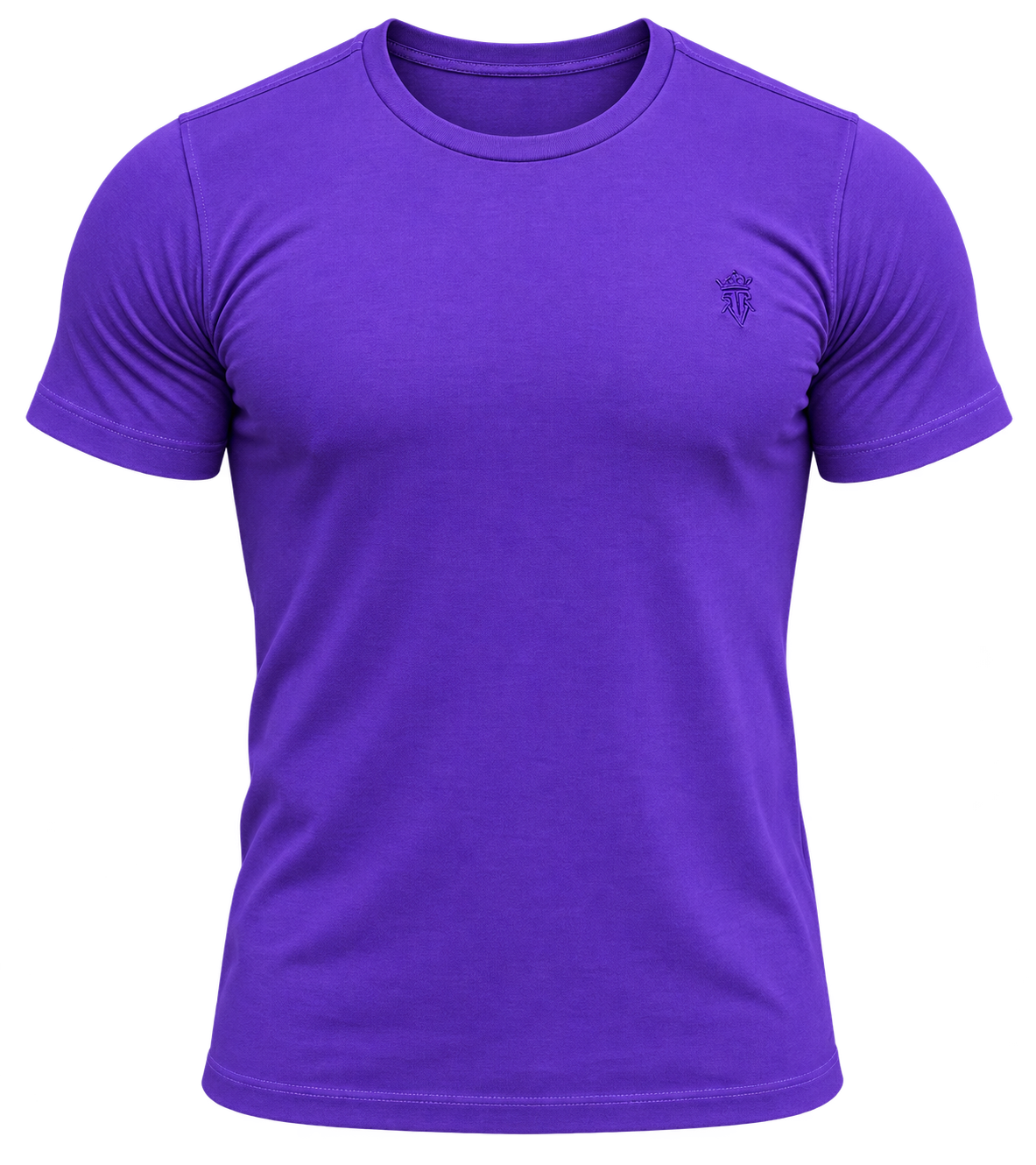 Camiseta de algodão roxa - foto 2 de 8