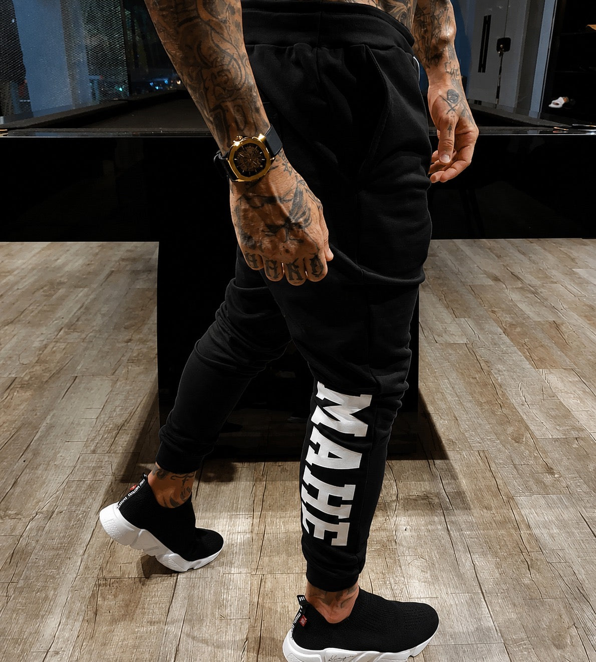 Calça Mahe Skinny Moletom Premium Black
