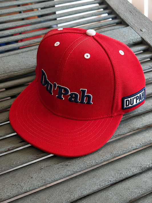Boné Dupah Aba reta Red Snapback