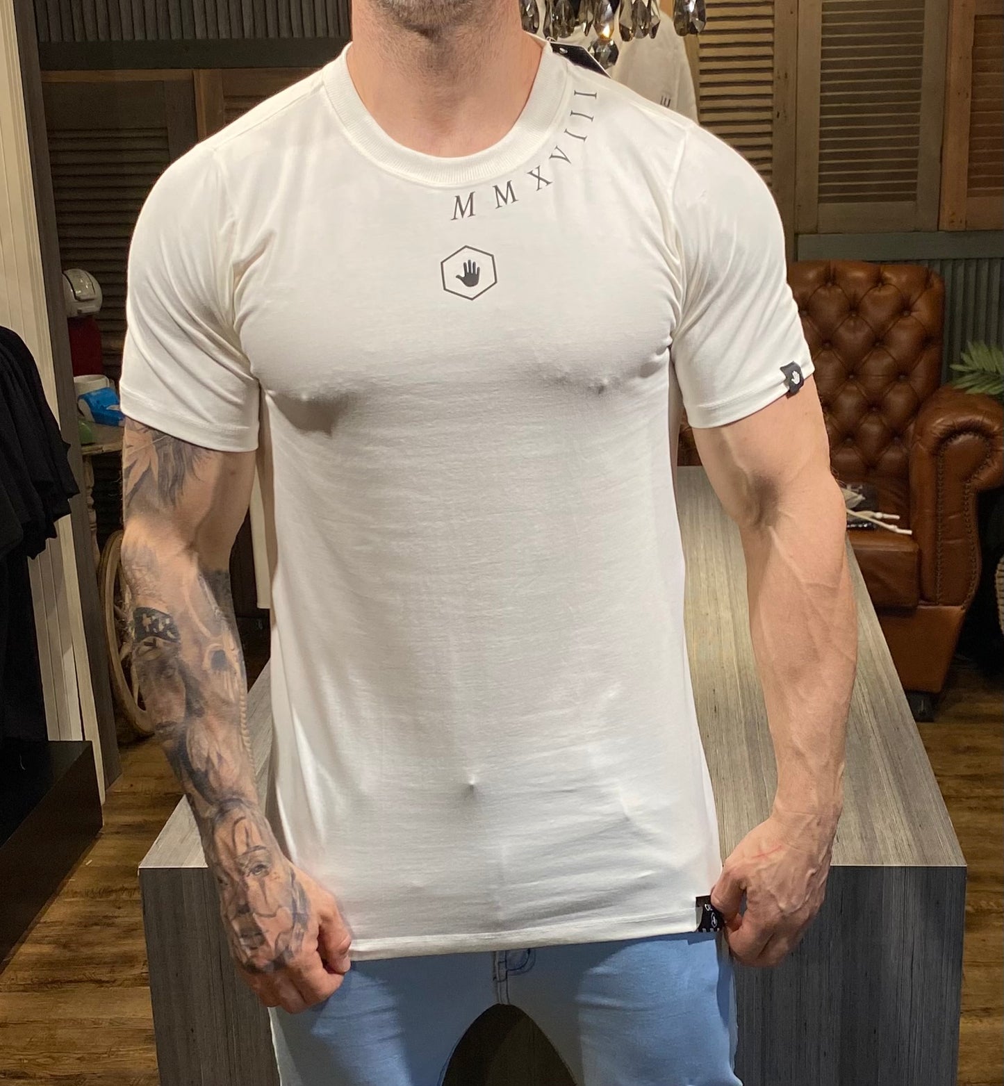 Camiseta Calmô Off White
