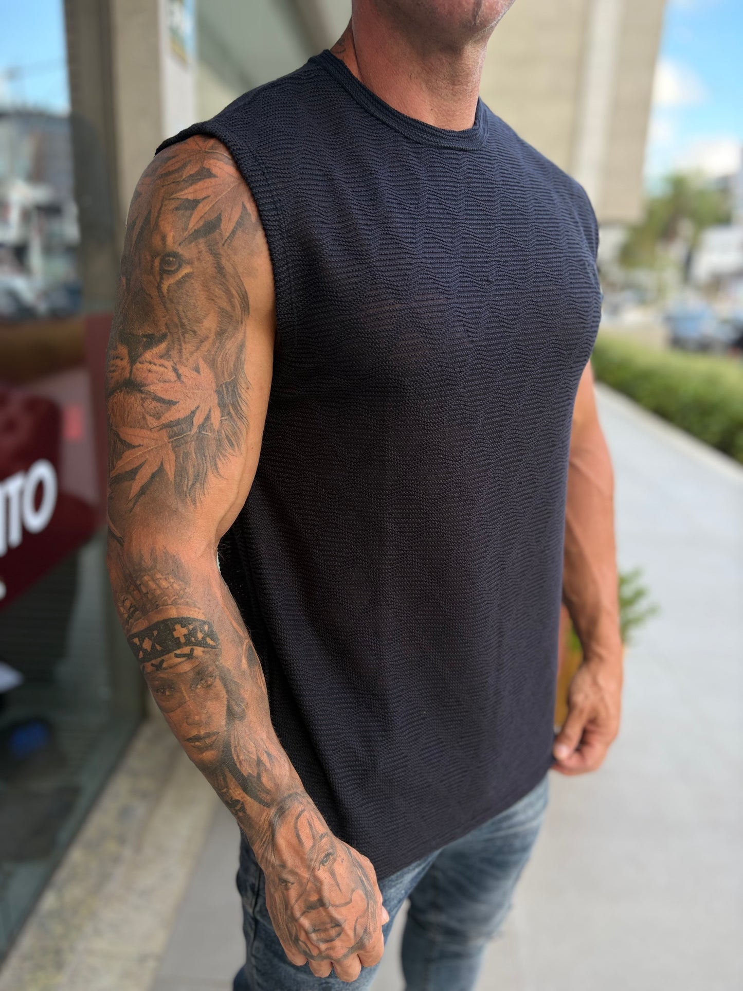 Regata Gola Tricot Losango