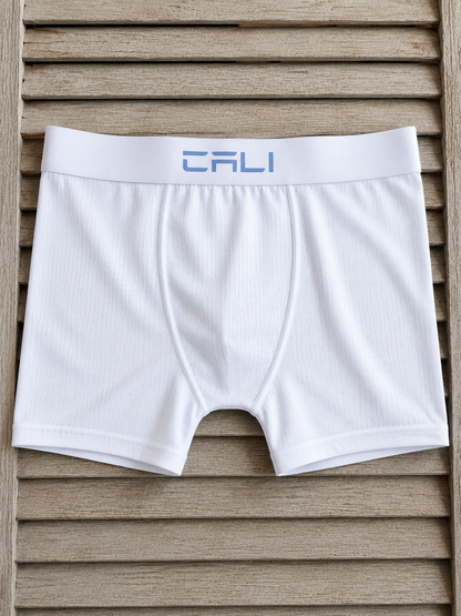 Cueca Cali Branca/ Azul Celeste