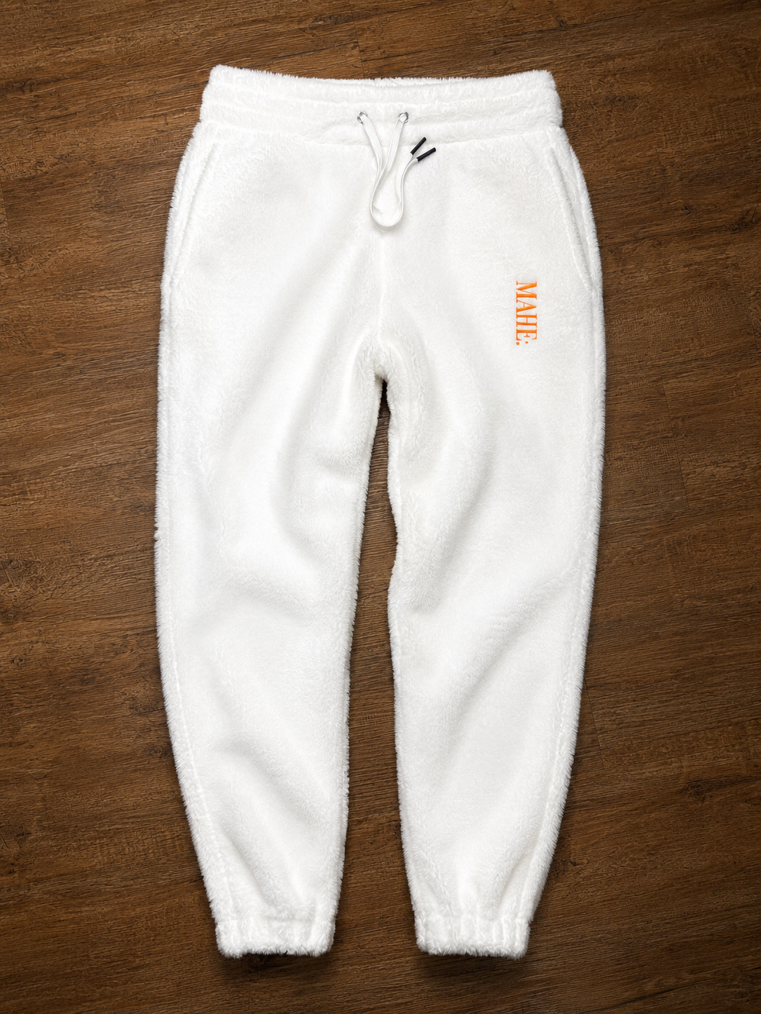 Calça Mahe Peluciada White Orange