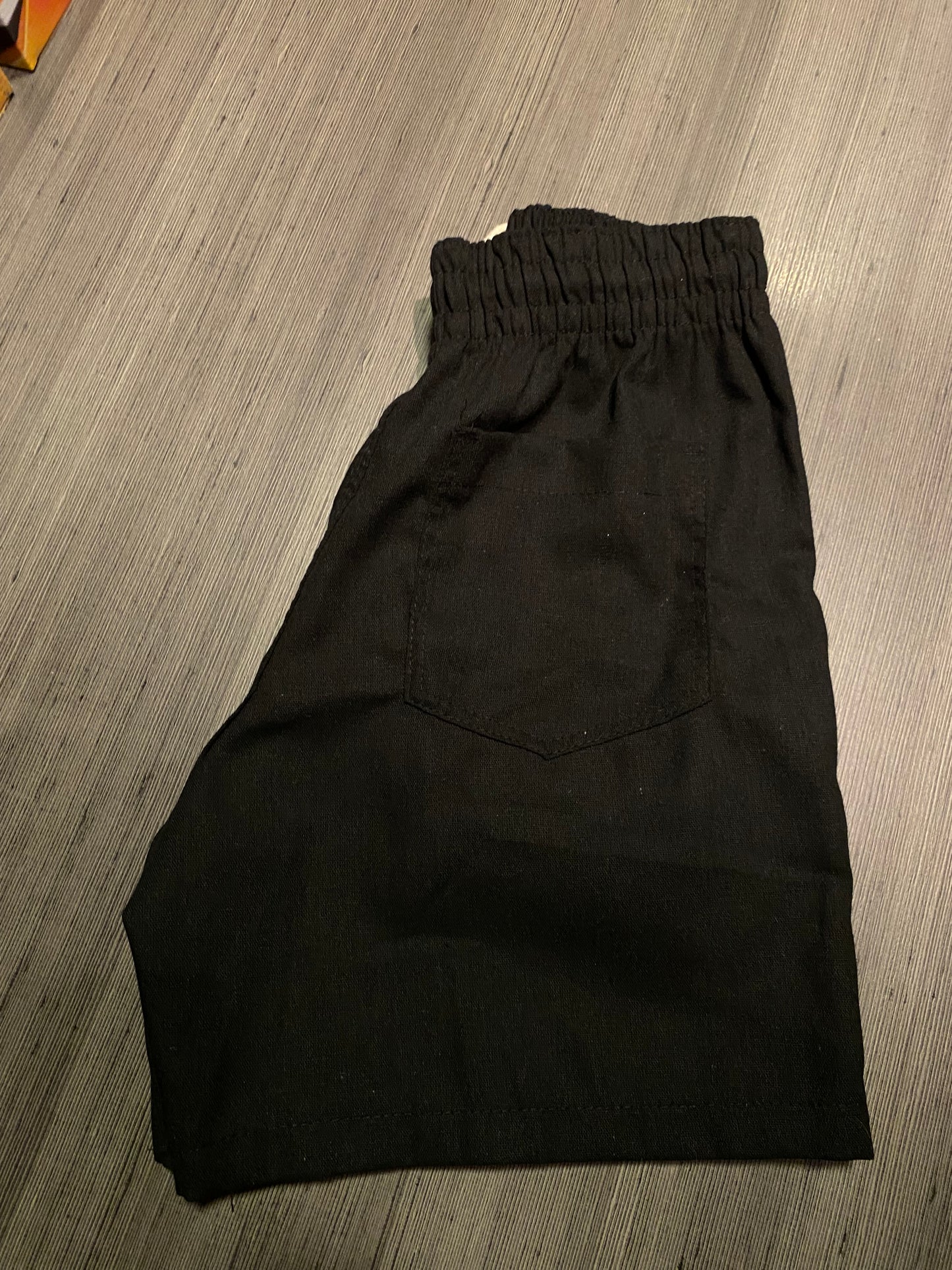 Short Mauricinho Linho Black