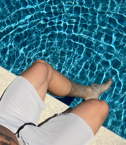 Shorts Praia- Secagem rápida Ziper