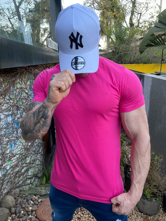 Camiseta Algodão Pink