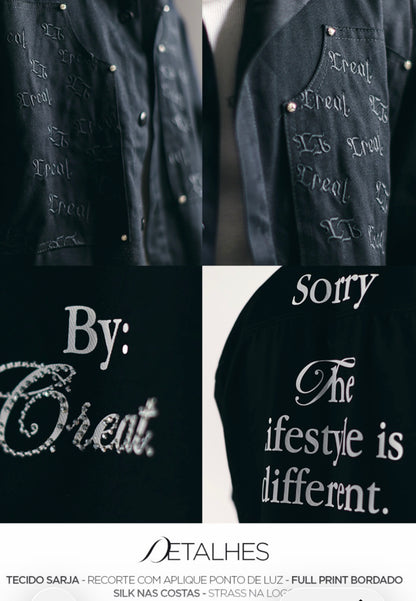 CONJUNTO OVER Diferente Black