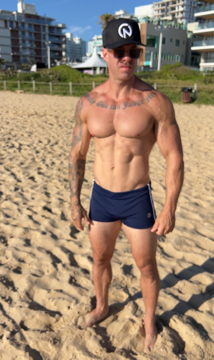 Sunga Praia- Secagem rápida Azul