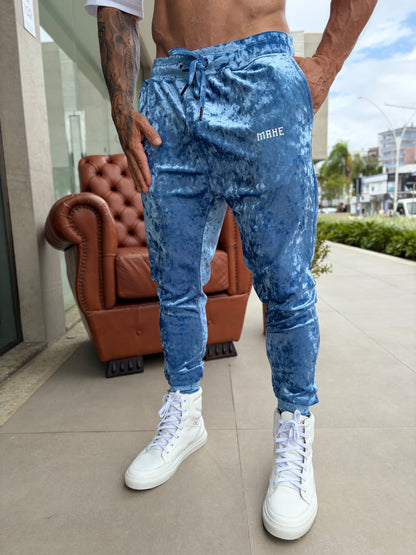 Calça Mahe Skinny Holografic Blue