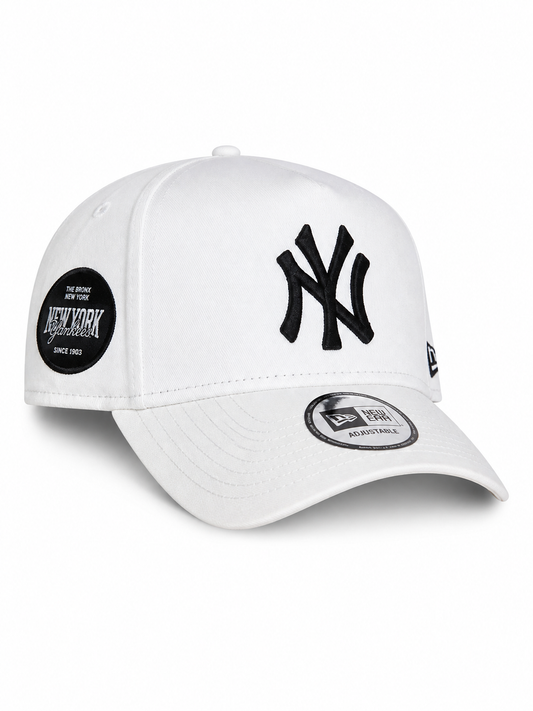 Boné New Era NY Eframe White