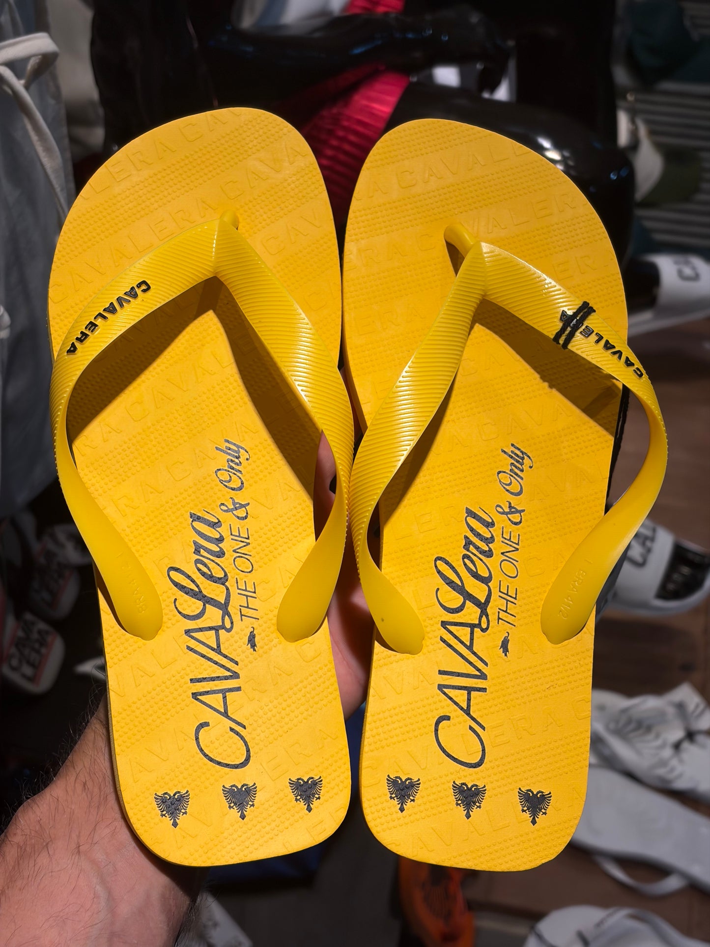 Chinelo Cavalera Yellow