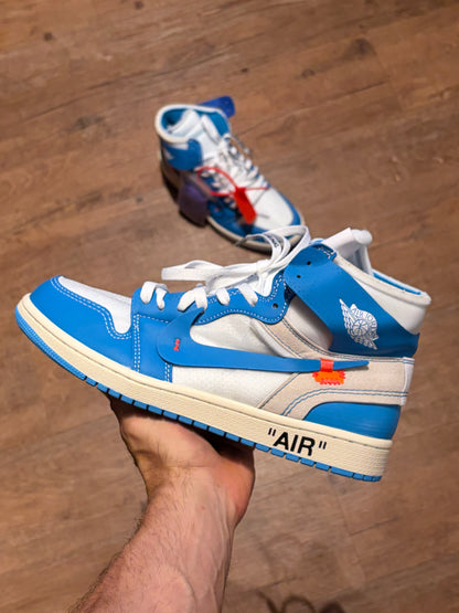 Tênis Nike Air Jordan Off-White x Air Jordan 1 High UNC