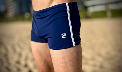 Sunga Praia- Secagem rápida Azul