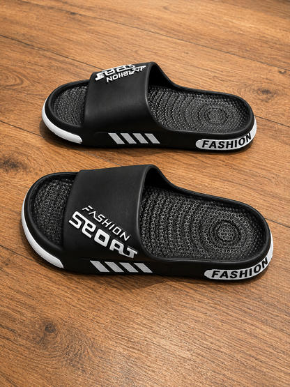 Chinelo Nuvem Black White 87 gramas