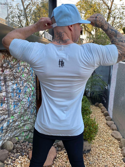 Camiseta Mahe Semi-Long Sensation Azul Gelo