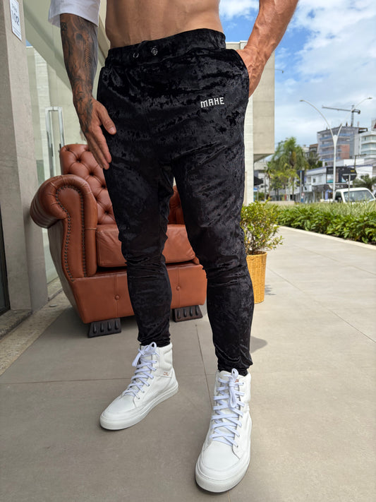 Calça Mahe Skinny Black Holografic