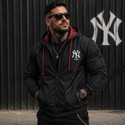 Jaqueta Corta Vento Windbreaker New York Yankees