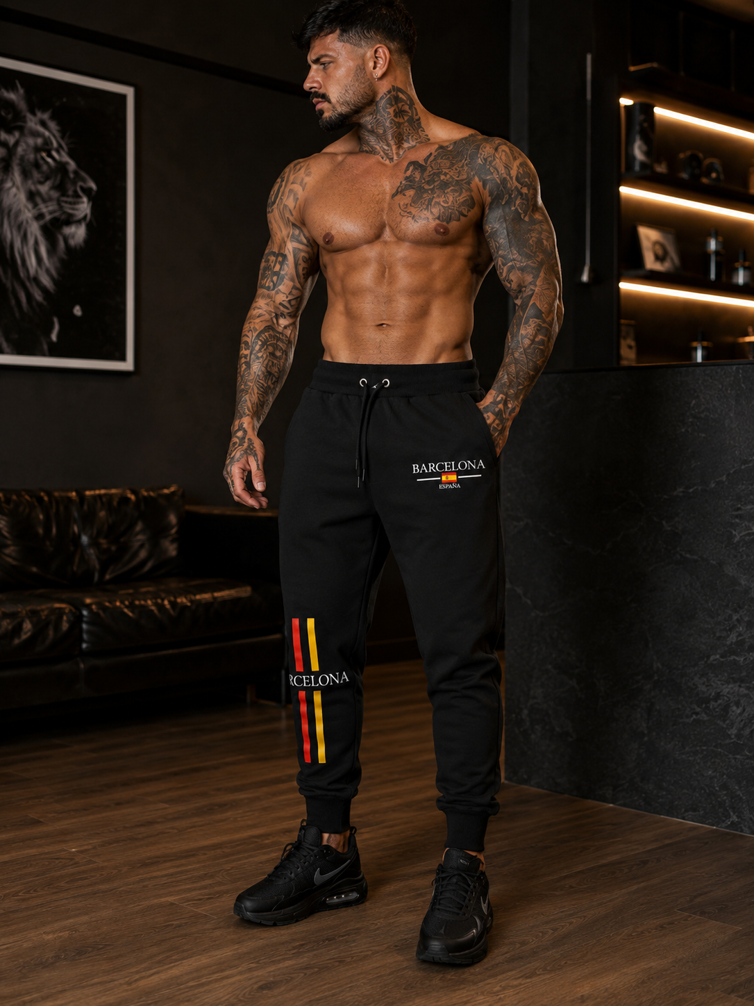 Calça Moletom Jogger Barcelona