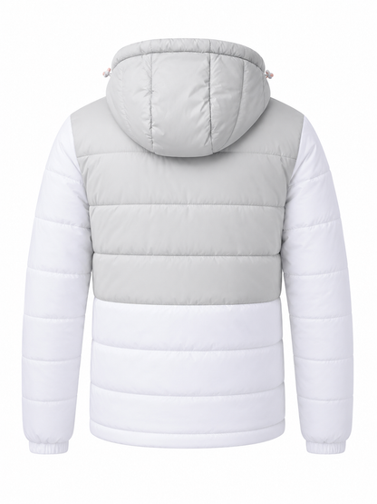 Jaqueta Puffer Bicolor Premium